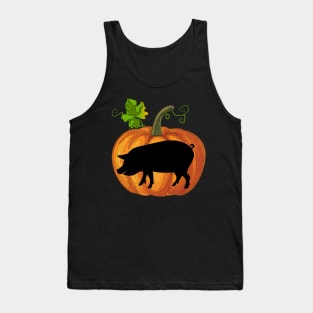 Pig in pumpkin Tank Top